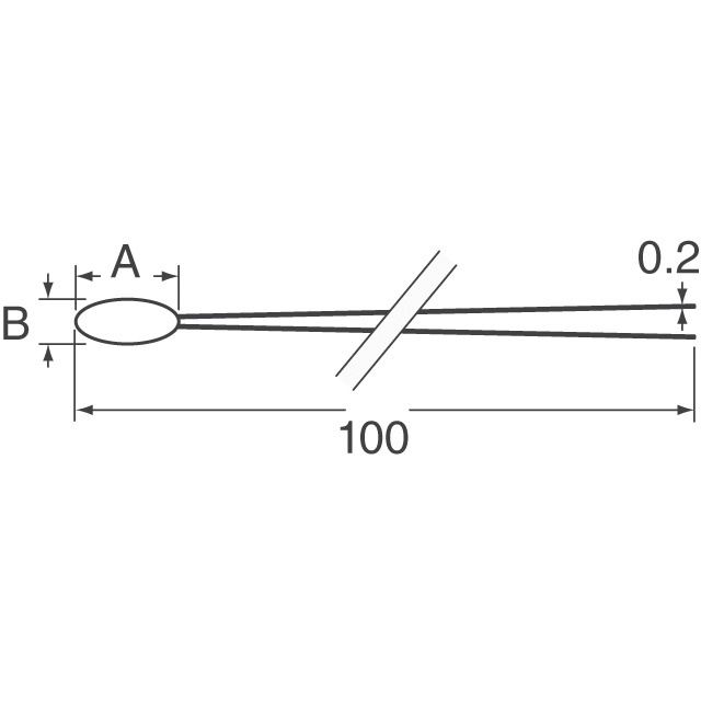MF51E103F3950C Cantherm  Temperatursensoren – NTC-Thermistoren
